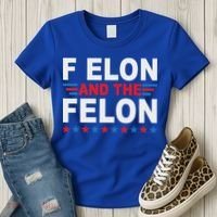 F Elon And The Felon Women's T-Shirt thumb 3