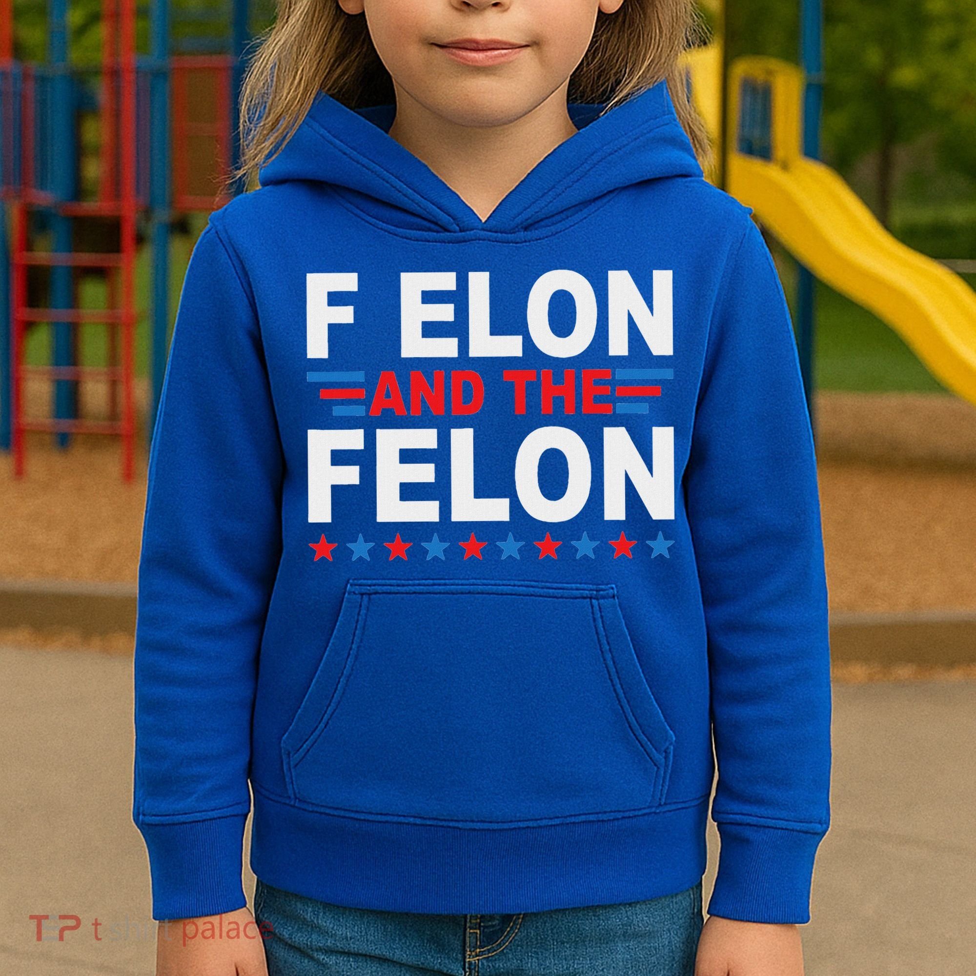 F Elon And The Felon Kids Hoodie