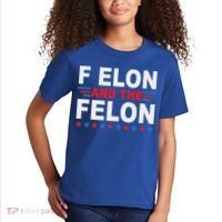 F Elon And The Felon Kids T-Shirt thumb 2
