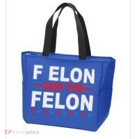 F Elon And The Felon Tote Bag thumb 3