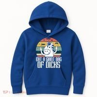 Funny Eat A Giant Bag Of Dicks Gift Funny Unicorn Apparel Item Gift Kids Hoodie thumb 0