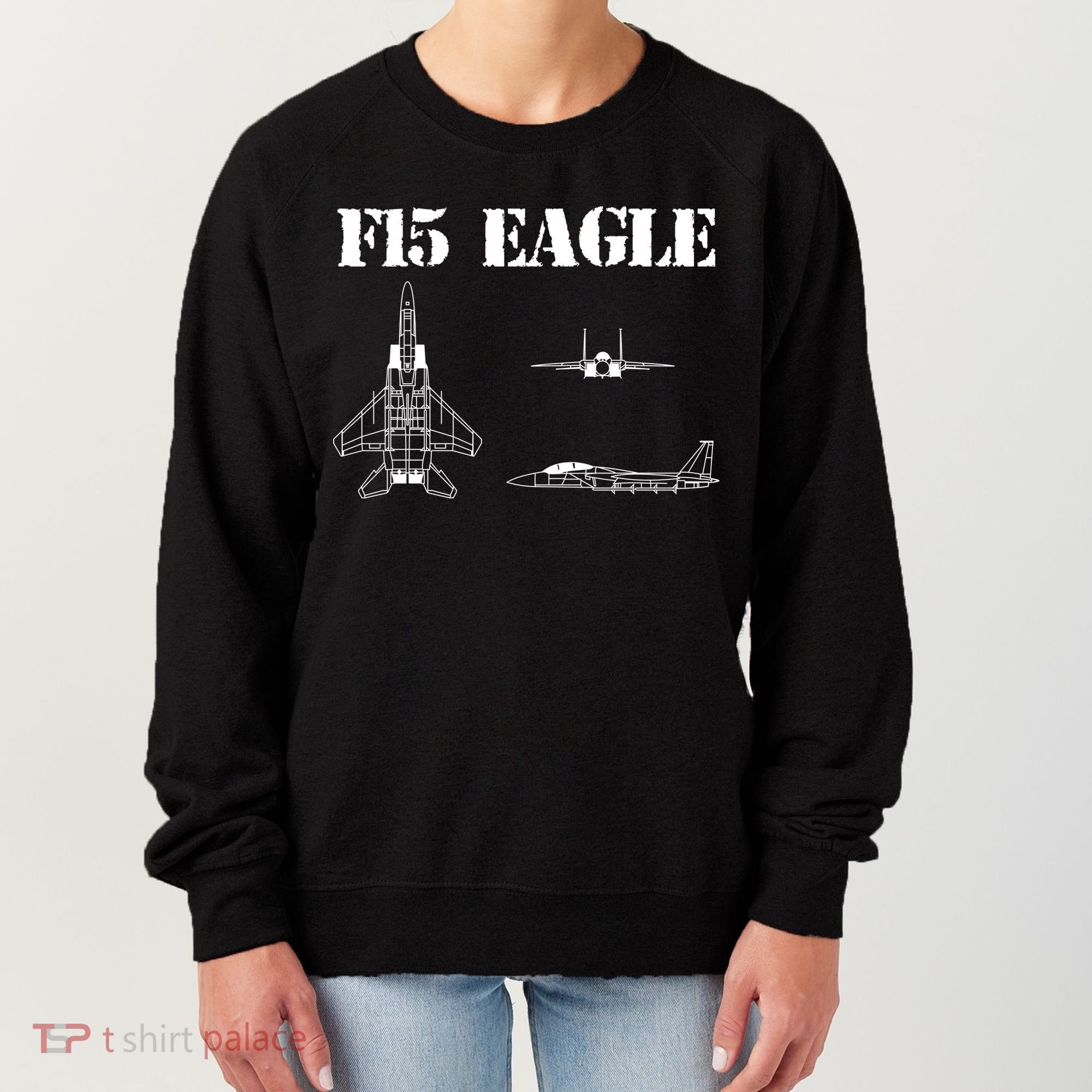 F15 Eagle Airplane Pilot Women's Sweatshirt