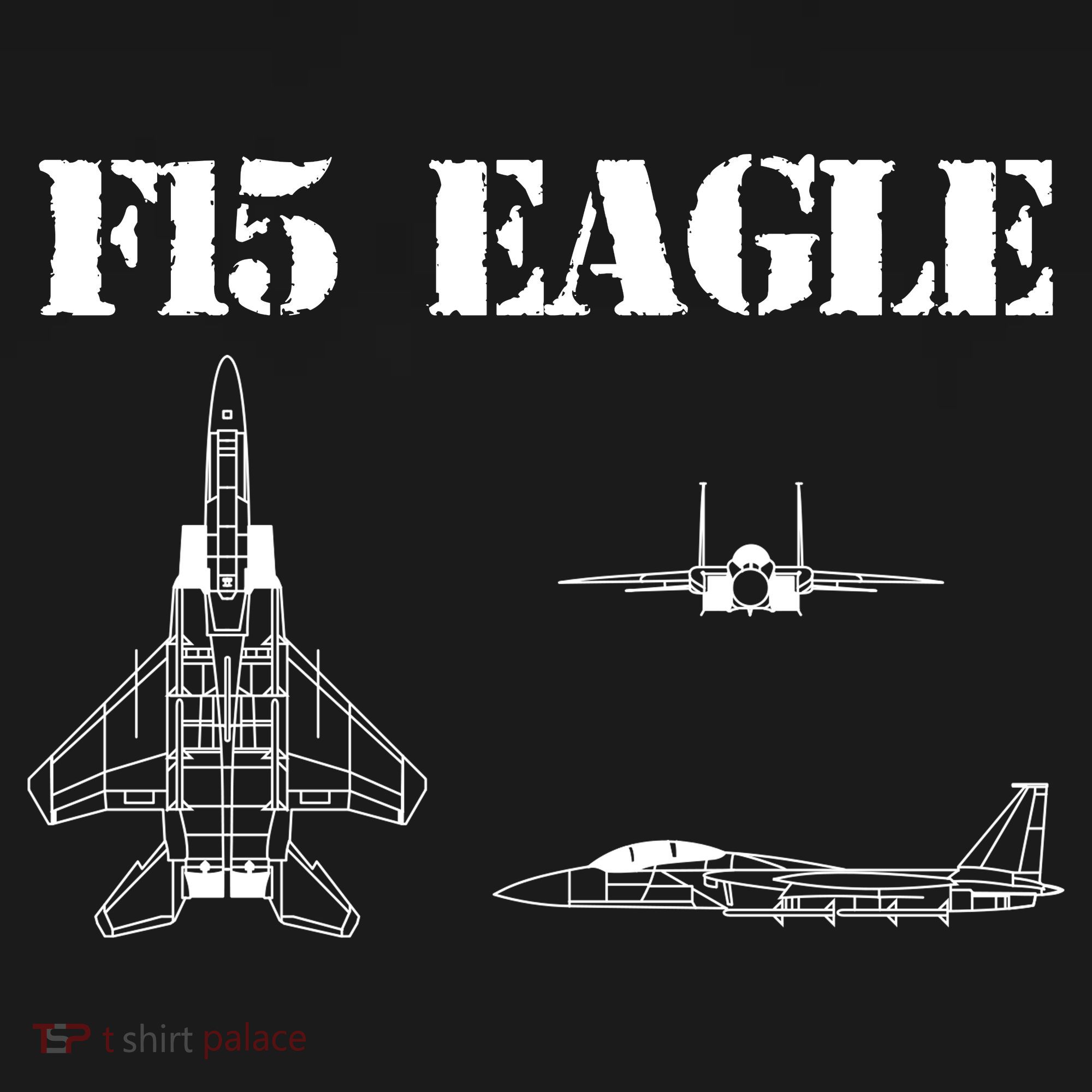 F15 Eagle Airplane Pilot USA-Made Doggie Bandana