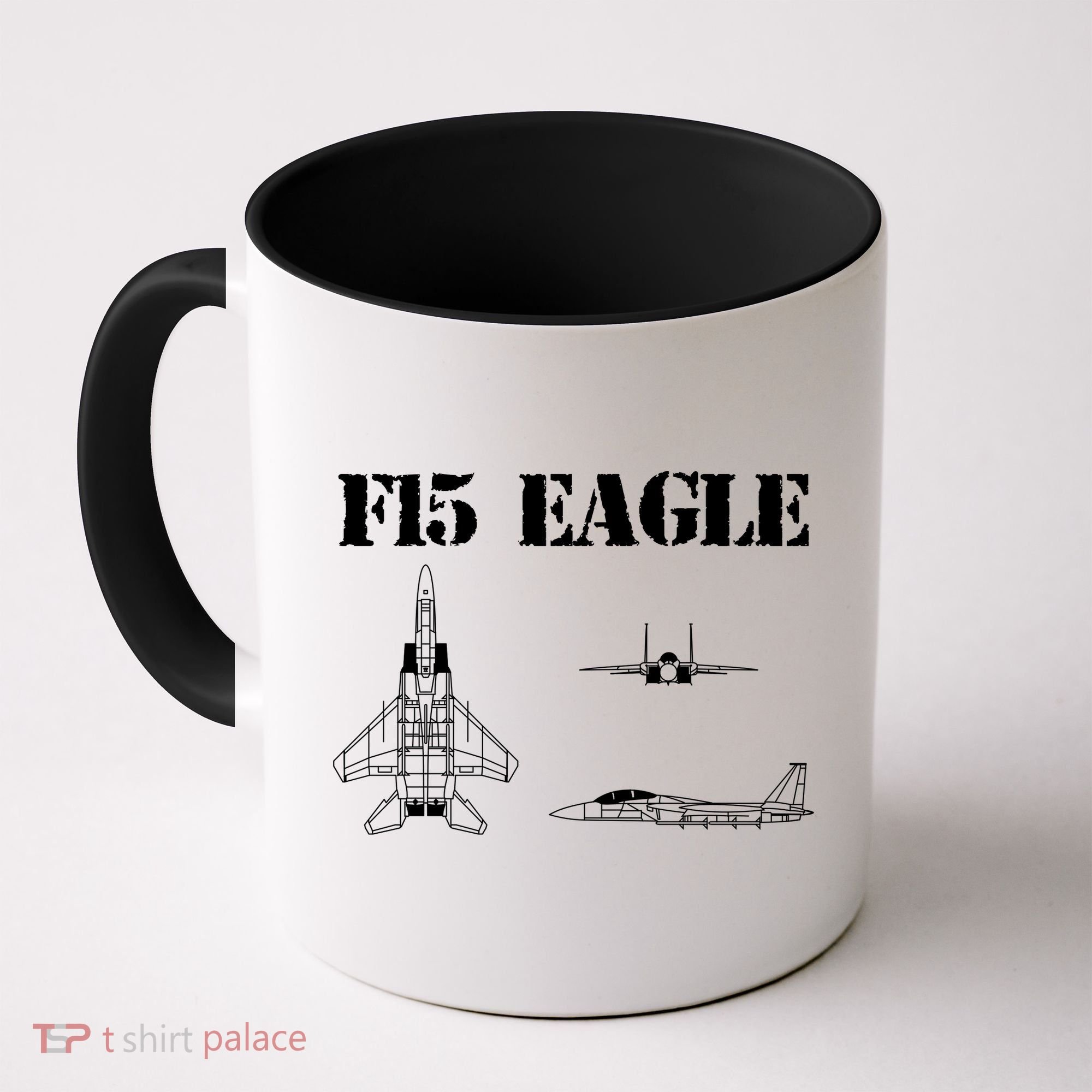 F15 Eagle Airplane Pilot Coffee Mug