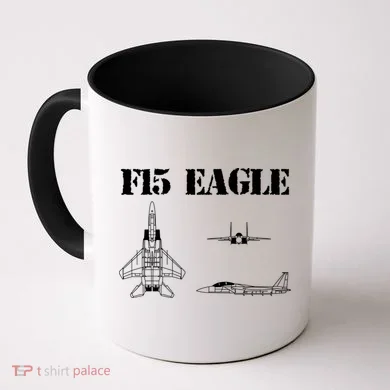 F15 Eagle Airplane Pilot Coffee Mug