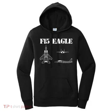 F15 Eagle Airplane Pilot Women's Hoodie