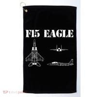 F15 Eagle Airplane Pilot Golf Towel thumb 0