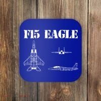 F15 Eagle Airplane Pilot Coaster thumb 0