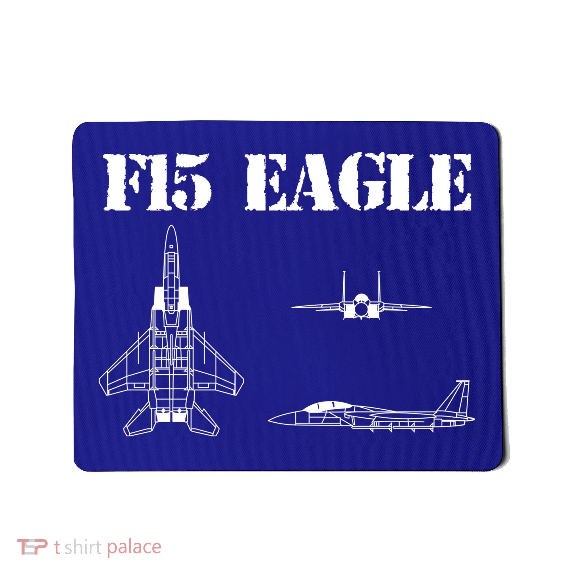 F15 Eagle Airplane Pilot Mousepad