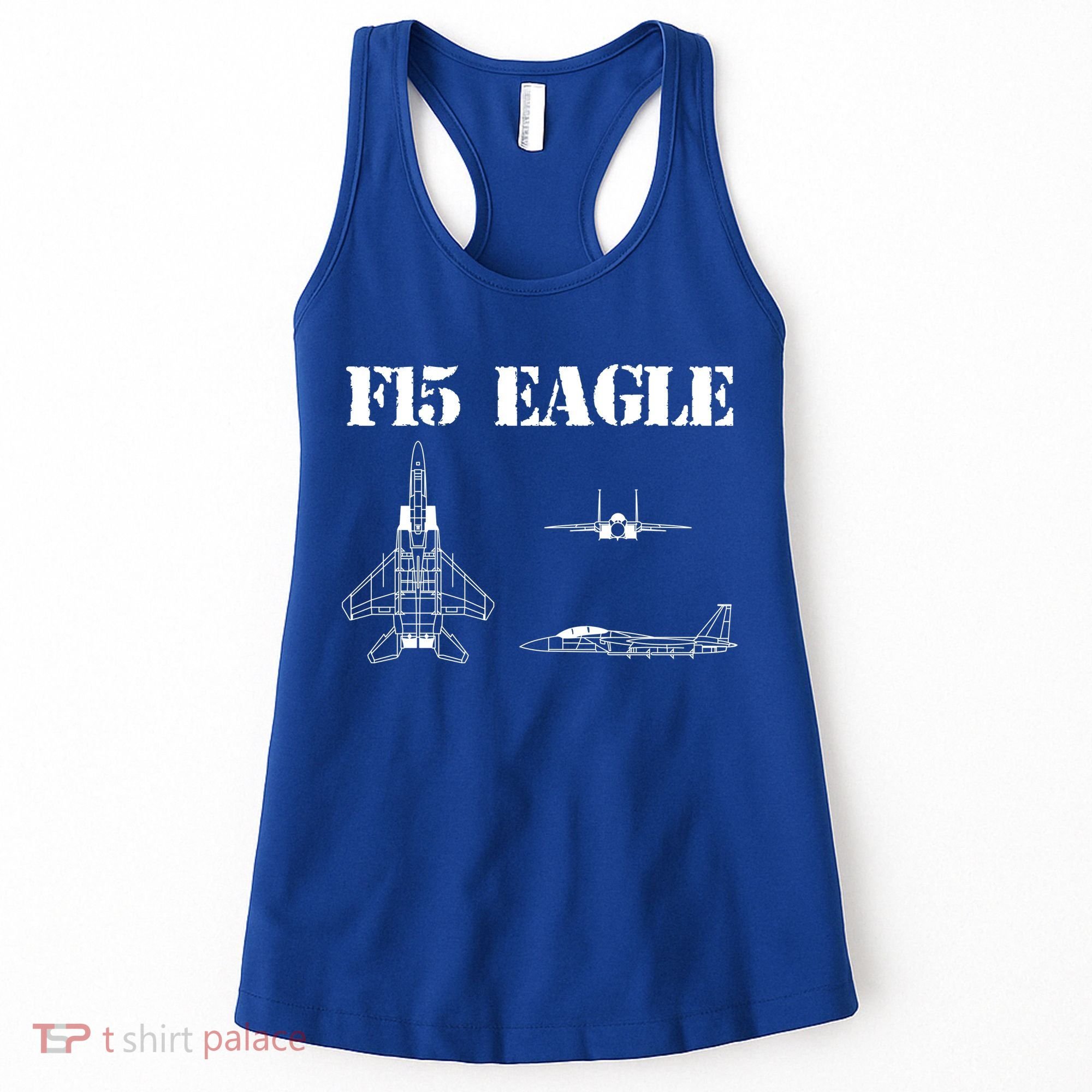 F15 Eagle Airplane Pilot Women's Tank Top