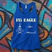 F15 Eagle Airplane Pilot Women's Tank Top thumb 3