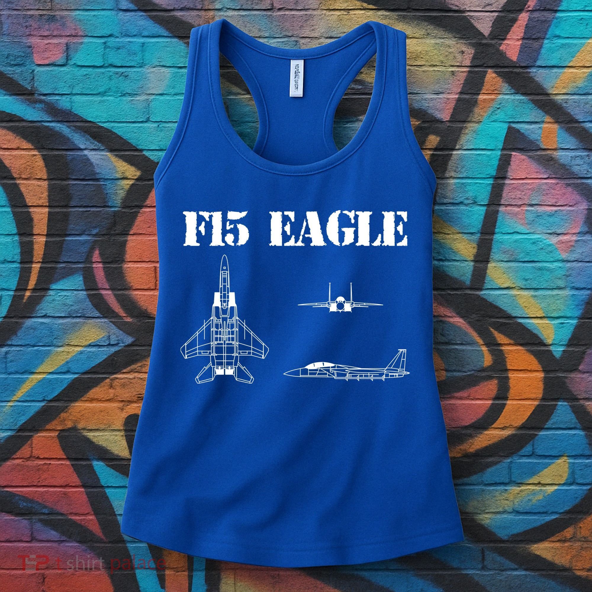 F15 Eagle Airplane Pilot Women's Tank Top