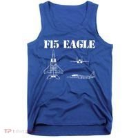 F15 Eagle Airplane Pilot Tank Top thumb 0