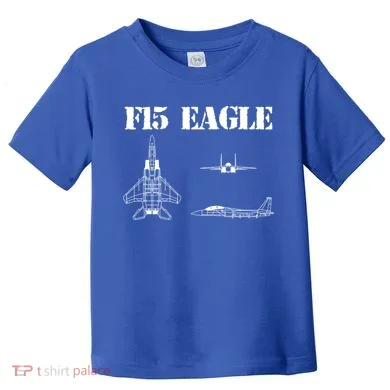 F15 Eagle Airplane Pilot Toddler T-Shirt