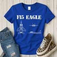 F15 Eagle Airplane Pilot Women's T-Shirt thumb 3