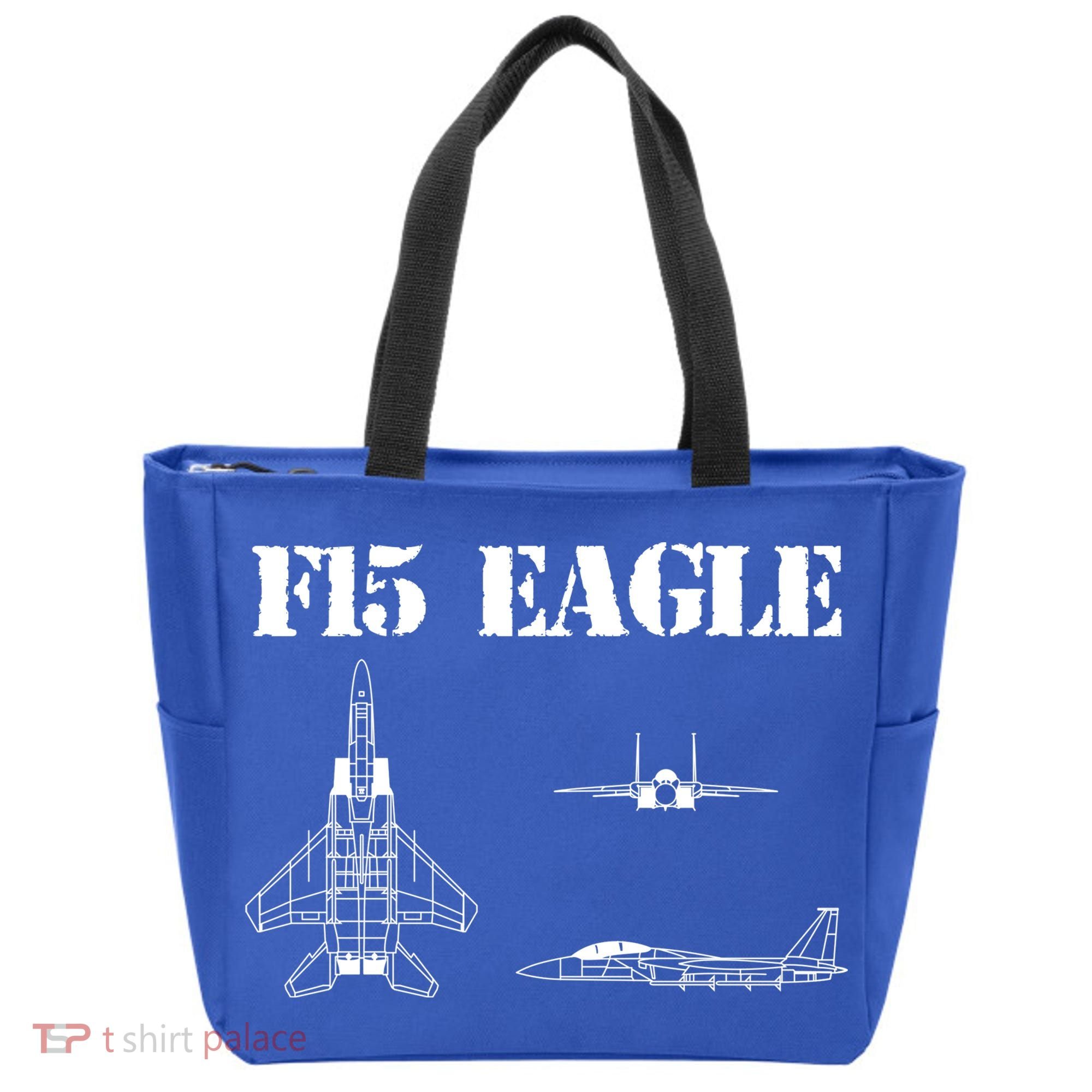 F15 Eagle Airplane Pilot Tote Bag
