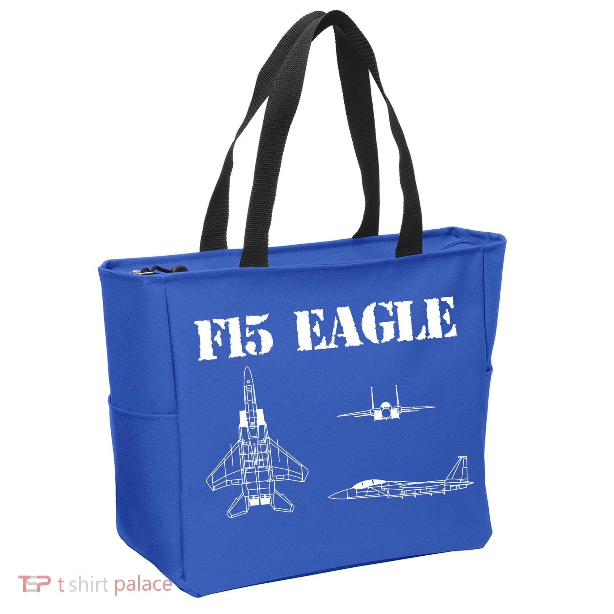 F15 Eagle Airplane Pilot Tote Bag