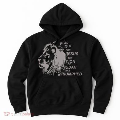 Fear Not For Jesus The Lion Of Judah Has Triumphed Hoodie