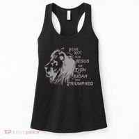 Fear Not For Jesus The Lion Of Judah Has Triumphed Women's Tank Top thumb 0