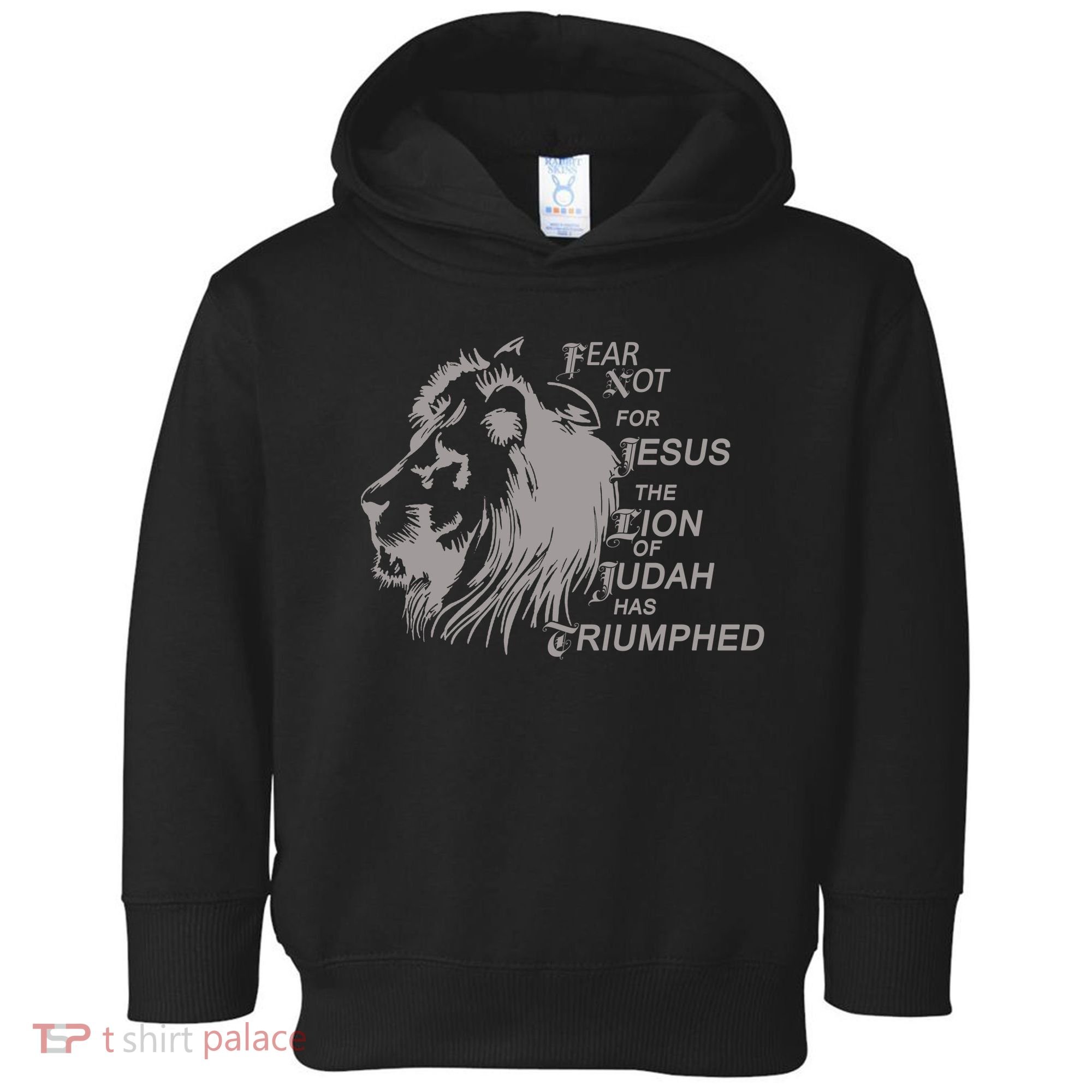 Fear Not For Jesus The Lion Of Judah Has Triumphed Toddler Hoodie