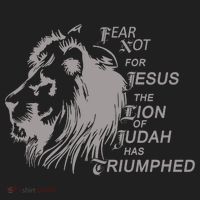 Fear Not For Jesus The Lion Of Judah Has Triumphed Golf Towel thumb 3