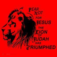 Fear Not For Jesus The Lion Of Judah Has Triumphed Santa Hat thumb 1