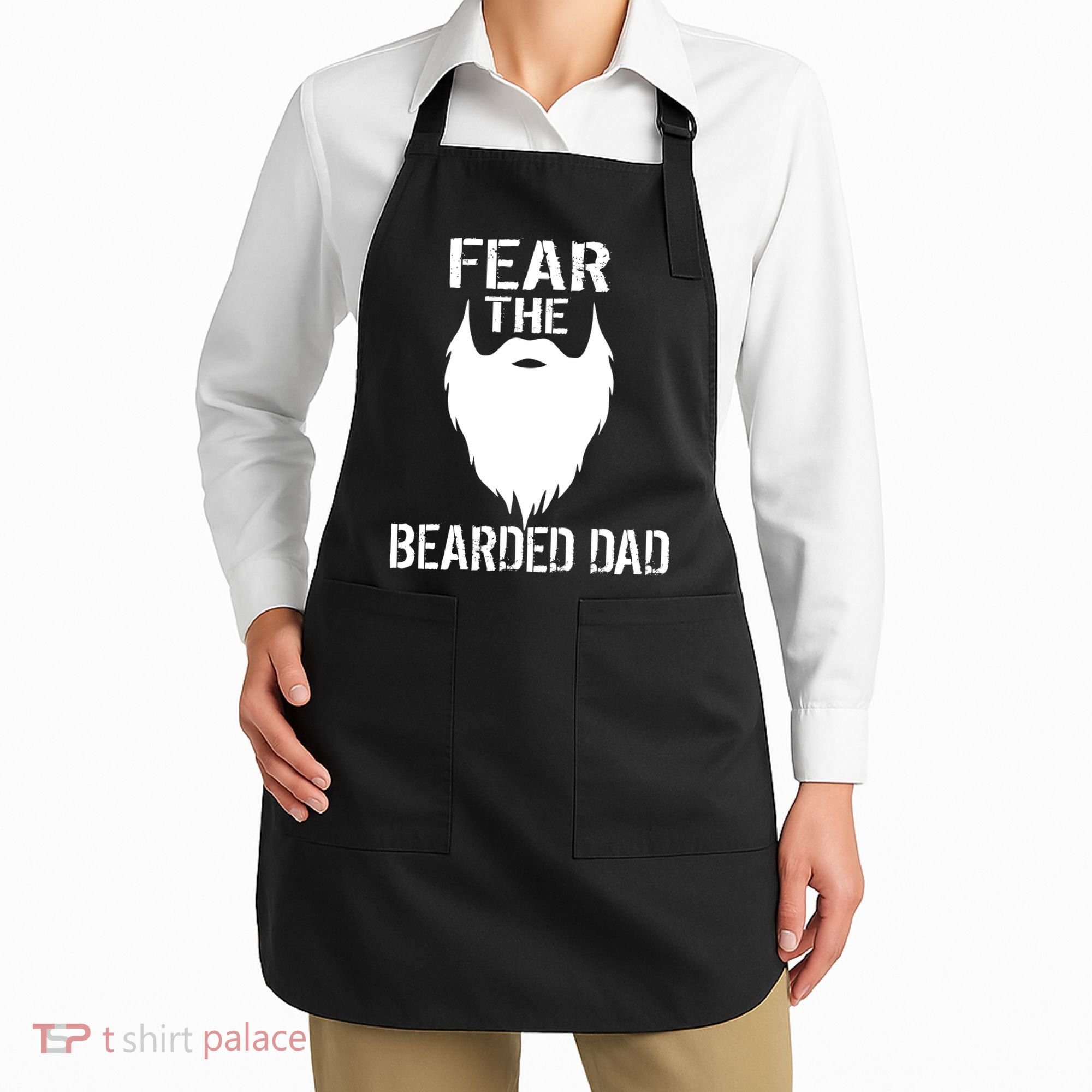 Fear The Bearded Dad Apron