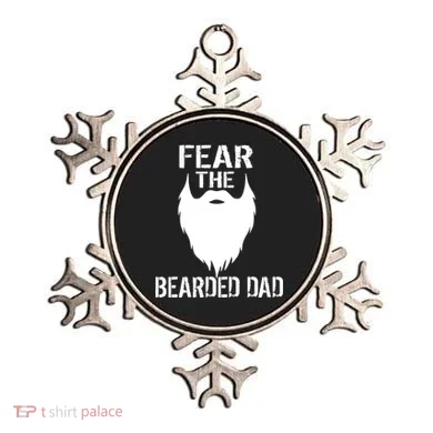 Fear The Bearded Dad Ornament