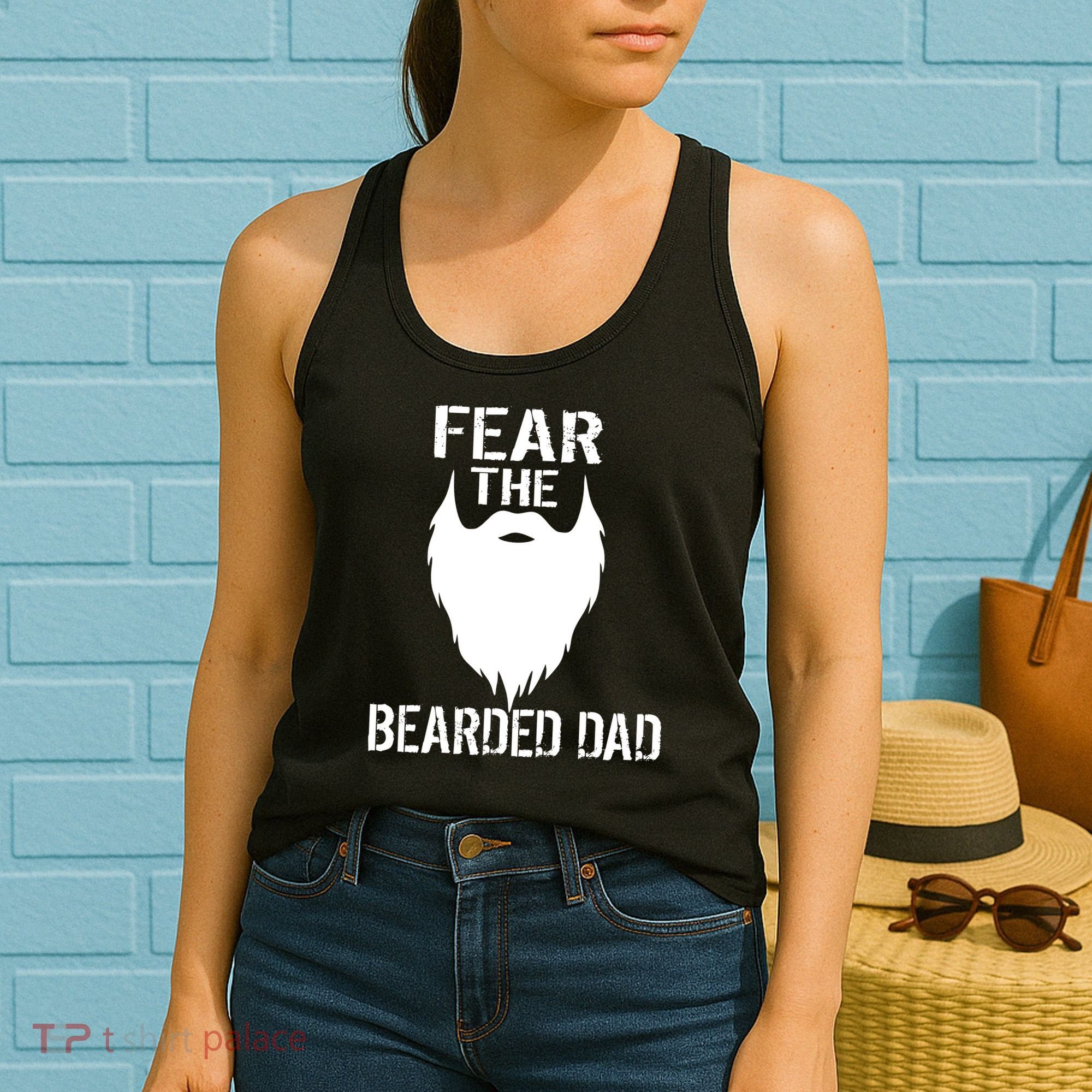 Fear The Bearded Dad Women's Tank Top