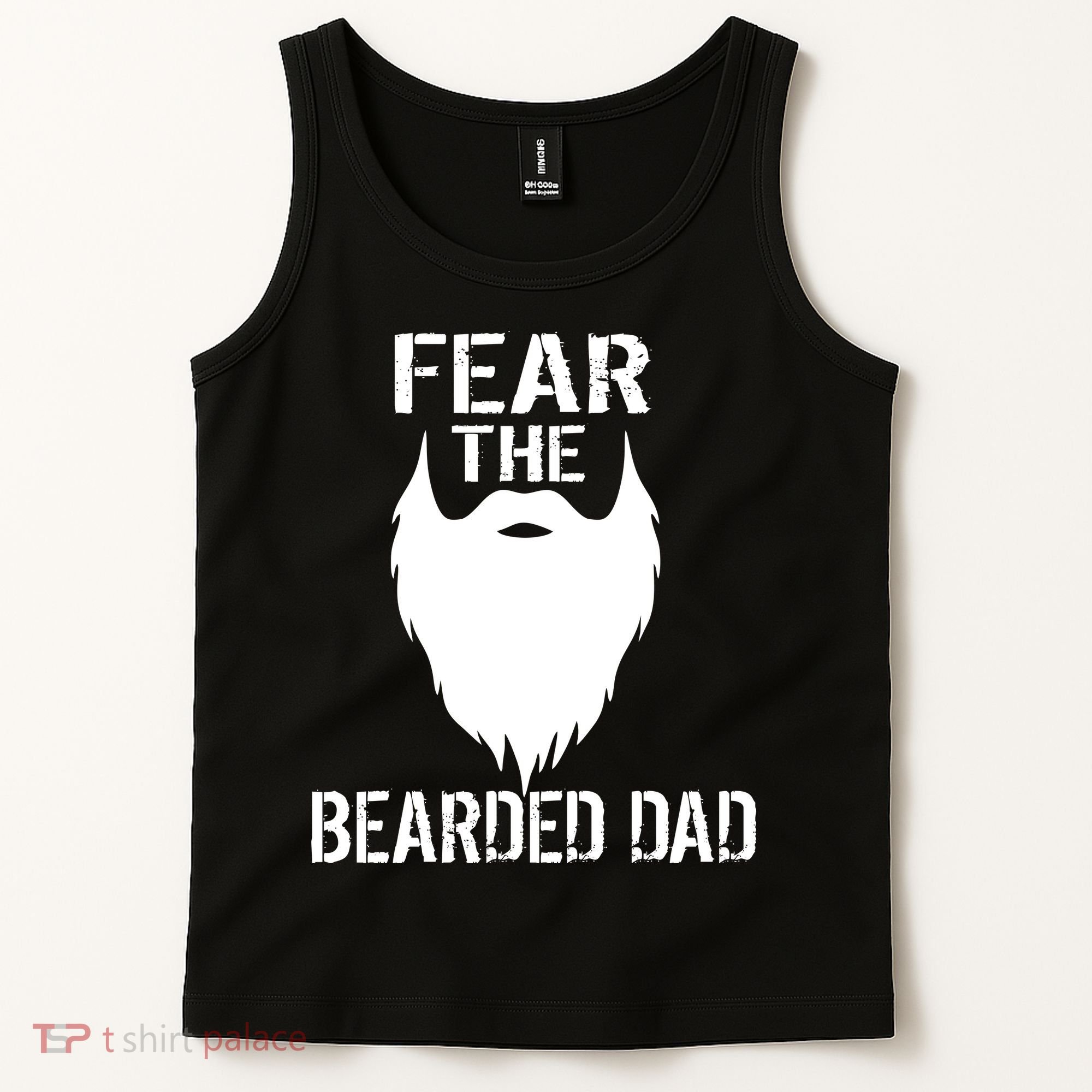 Fear The Bearded Dad Tank Top