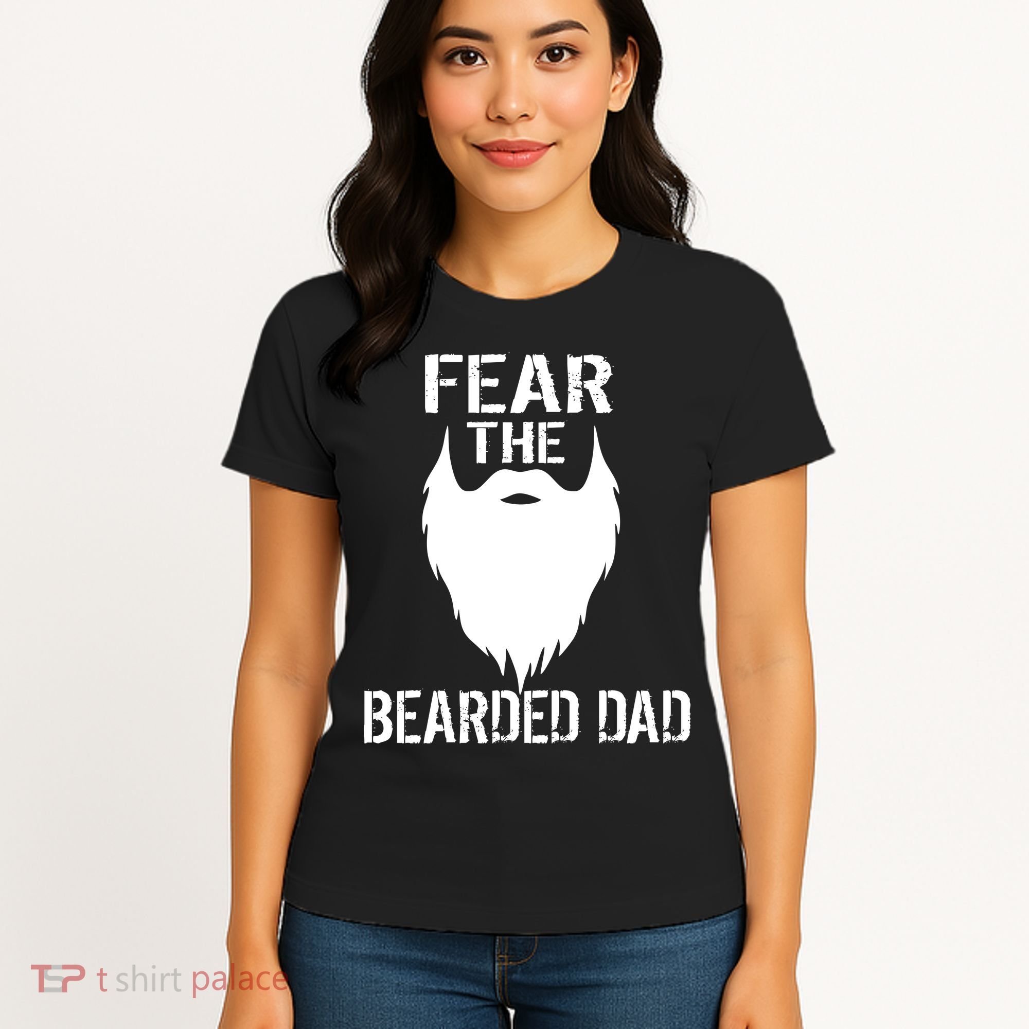 Fear The Bearded Dad Women's T-Shirt