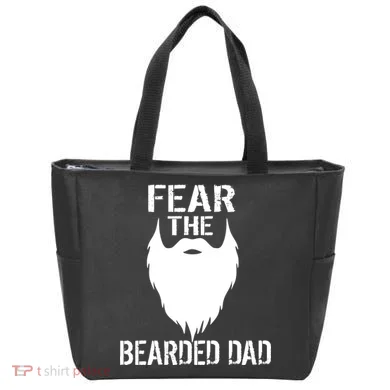 Fear The Bearded Dad Tote Bag