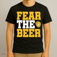 Fear The Beer Milwaukee Baseball T-Shirt thumb 3