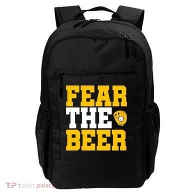 Fear The Beer Milwaukee Baseball Backpack