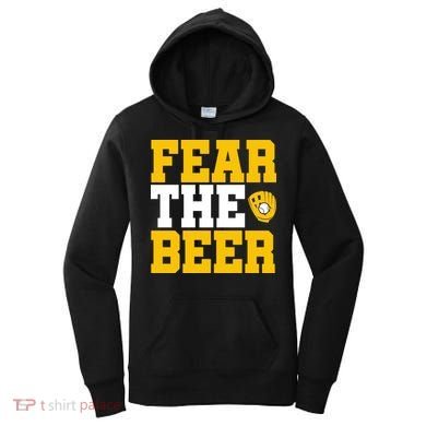Fear The Beer Milwaukee Baseball Women's Hoodie
