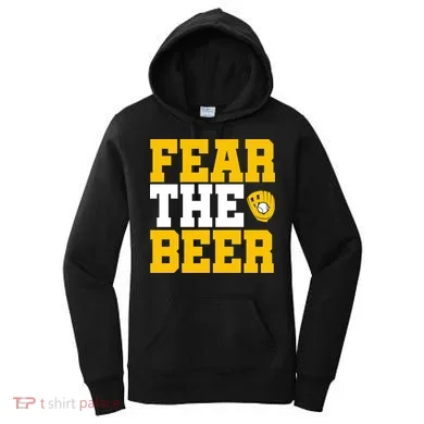 Fear The Beer Milwaukee Baseball Women's Hoodie