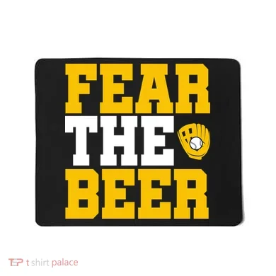 Fear The Beer Milwaukee Baseball Mousepad