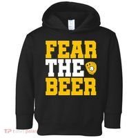 Fear The Beer Milwaukee Baseball Toddler Hoodie thumb 0