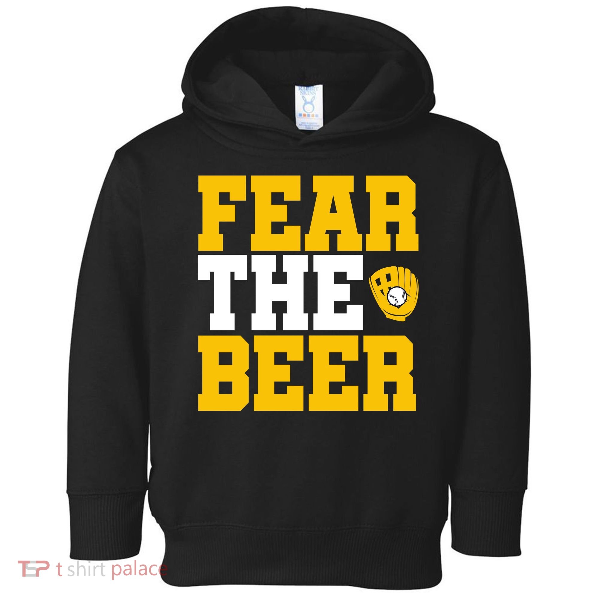 Fear The Beer Milwaukee Baseball Toddler Hoodie