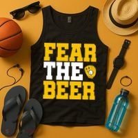Fear The Beer Milwaukee Baseball Tank Top thumb 4