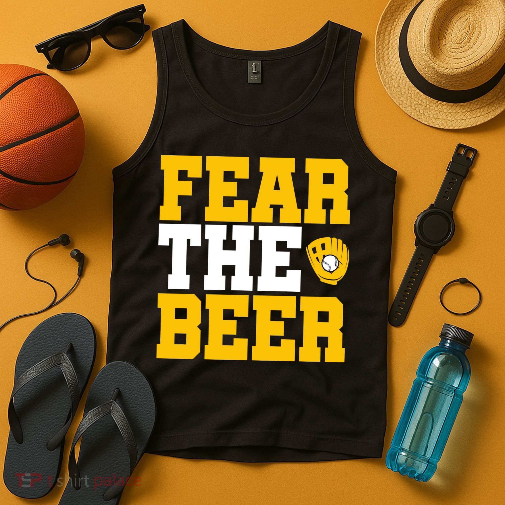 Fear The Beer Milwaukee Baseball Tank Top