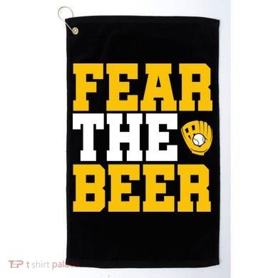 Fear The Beer Milwaukee Baseball Golf Towel