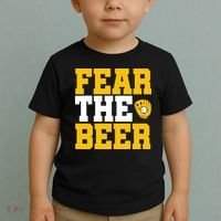 Fear The Beer Milwaukee Baseball Toddler T-Shirt thumb 2