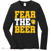 Fear The Beer Milwaukee Baseball Women's Long Sleeve Shirt thumb 0
