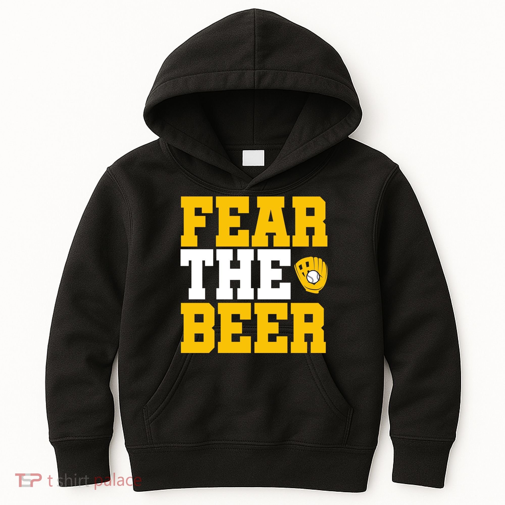 Fear The Beer Milwaukee Baseball Kids Hoodie