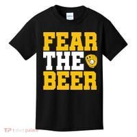 Fear The Beer Milwaukee Baseball Kids T-Shirt thumb 0