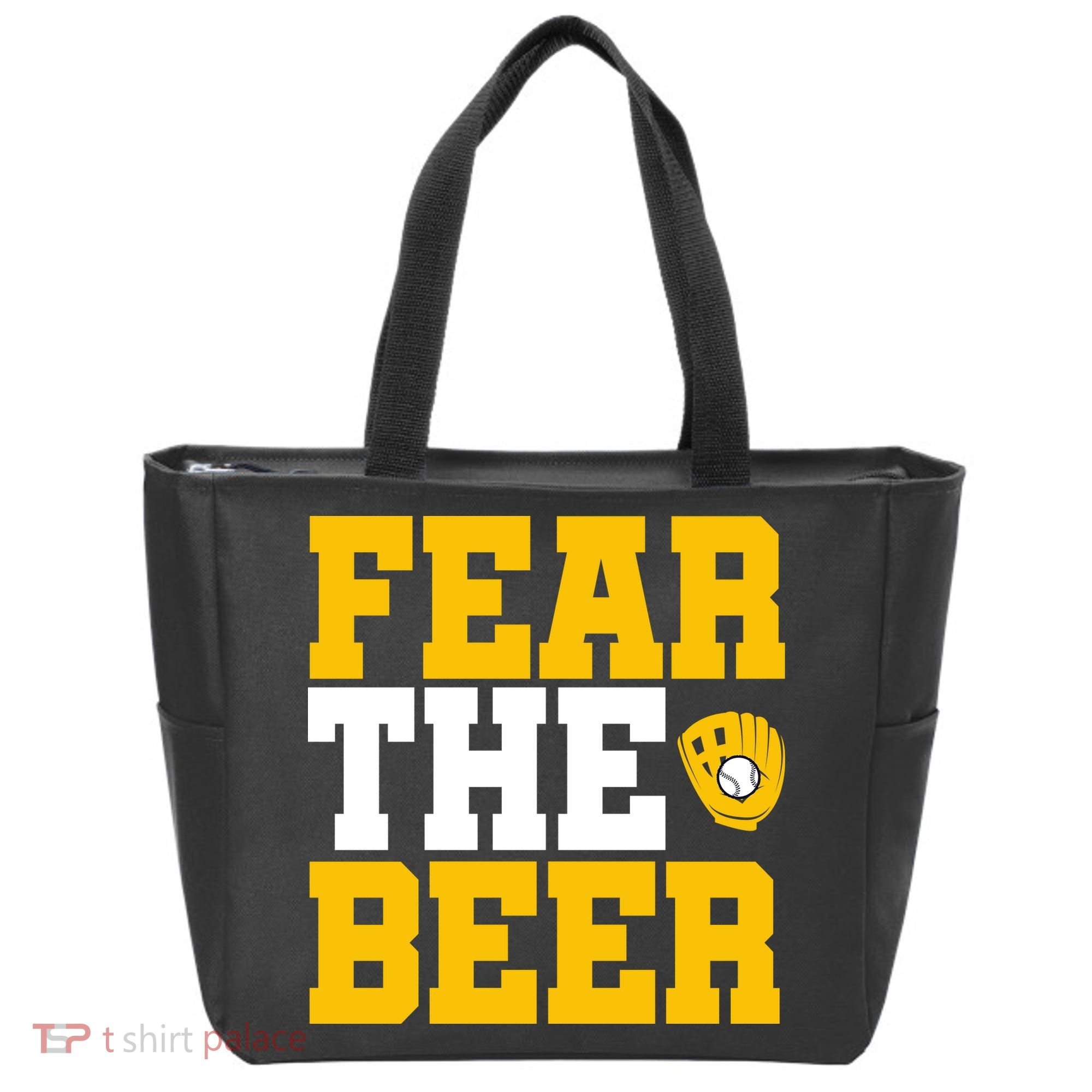 Fear The Beer Milwaukee Baseball Tote Bag