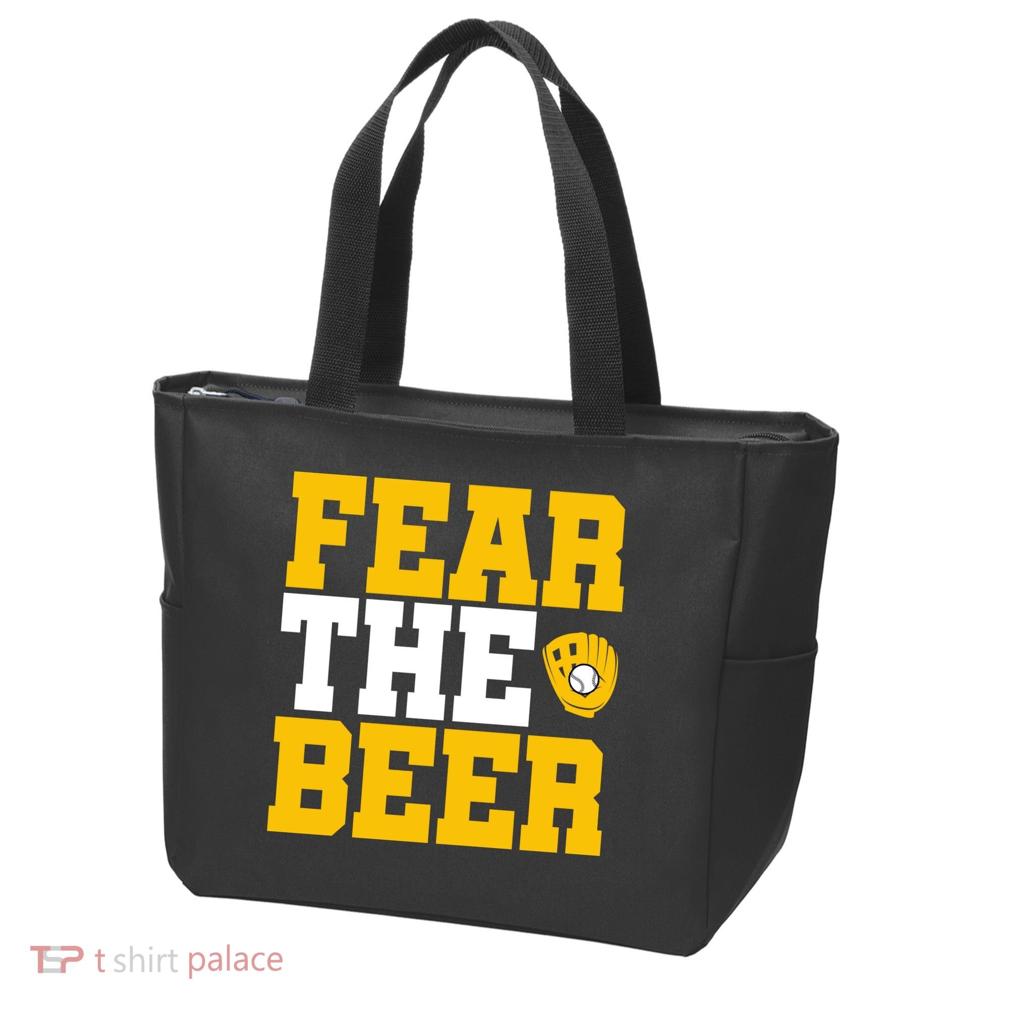 Fear The Beer Milwaukee Baseball Tote Bag