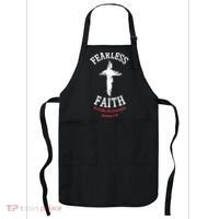 Fearless Faith Be Strong And Courageous Apron thumb 0