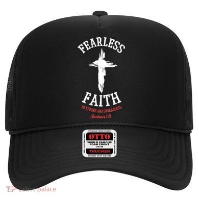 Fearless Faith Be Strong And Courageous Hat